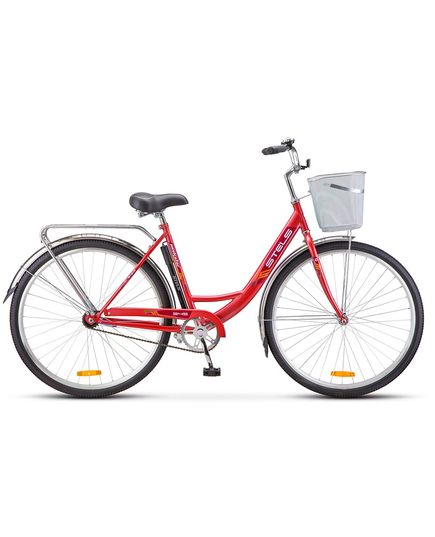 Велосипед Stels Navigator 28" 345 Z010/Z011 (с корзиной) (LU085343) (Красный)
