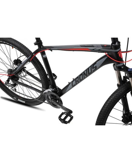 Велосипед MTB Cronus Holts 3.0 27.5 Черный/Серый/Красный (2017), изображение 2
