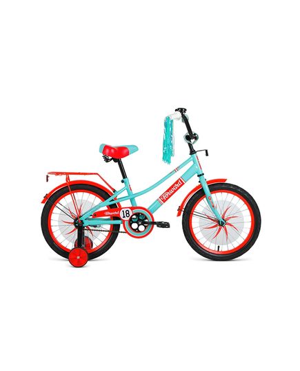 Велосипед 18" Forward Azure 20-21 г (Бежевый/Красный/1BKW1K1D1010), изображение 6