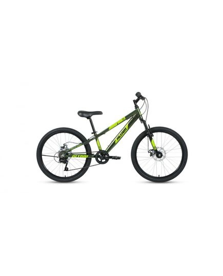 Велосипед 24" Altair AL 24 D 7 ск 20-21 г (12,5" Бирюзовый/Зеленый/RBKT1J347004), изображение 2