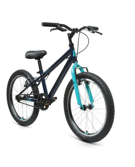 Велосипед 20" Altair MTB HT 20 1.0 1 ск 20-21 г (10,5" Темно-серый/Желтый/1BKT1J101009), изображение 4