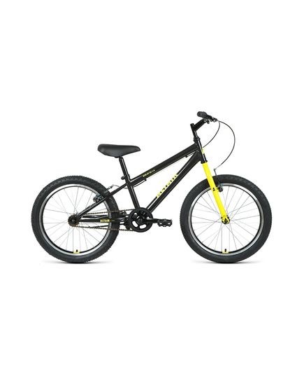 Велосипед 20" Altair MTB HT 20 1.0 1 ск 20-21 г (10,5" Темно-серый/Желтый/1BKT1J101009), изображение 5