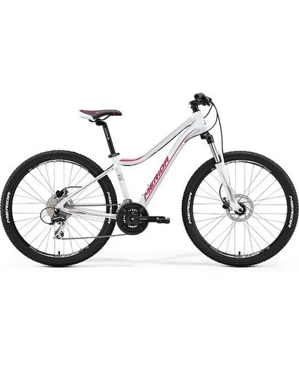 Велосипед MTB Merida Juliet 6.20-D Matt White (pink) (2017) Рама 17"