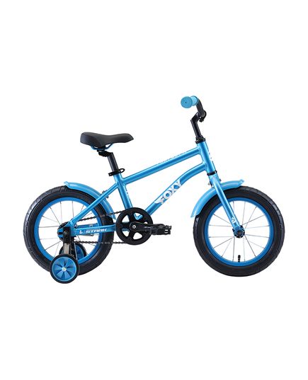 Велосипед Stark'20 Foxy 14 Boy голубой/белый