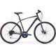 Гибридный велосипед Merida Crossway 100 Matt Anthracite (red/black) (2015)  52 см