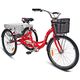 Велосипед Stels Energy I 26" V030 Красный/Белый (с корзиной) 16" (26"), изображение 2